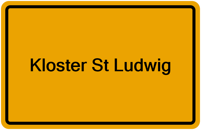 Handelsregisterauszug Kloster St Ludwig